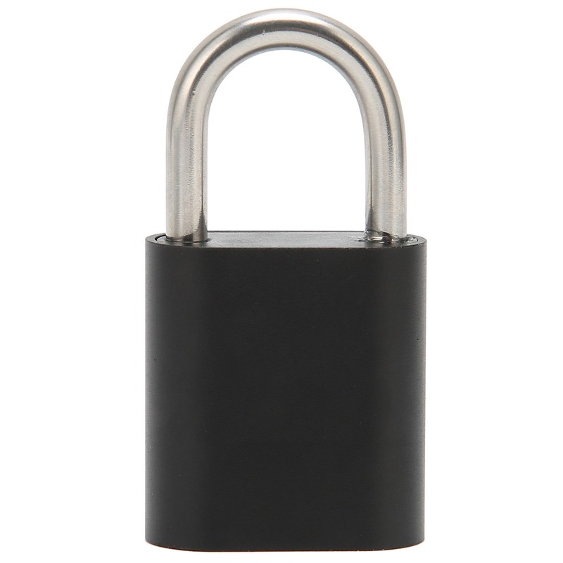 Fingerprint Padlock Biometric Smart Security Digital Lock Water Resistant USB
