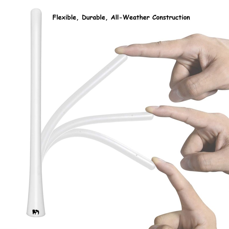 ONE250 7" inch Flexible Rubber Antenna, Compatible with Chevy -