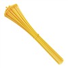 intervisio Cable Ties Resealable, 540 mm x 7.6 mm, Yellow,
