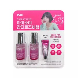 ISOI 아이소이 블레미쉬 케어 업 세럼 더블 기획 세럼 25ml x 2개 + 크림 5ml 기획세트 Isoi Blemish Care Up Serum Double Set 25ml x 2 + Cream 5ml Set