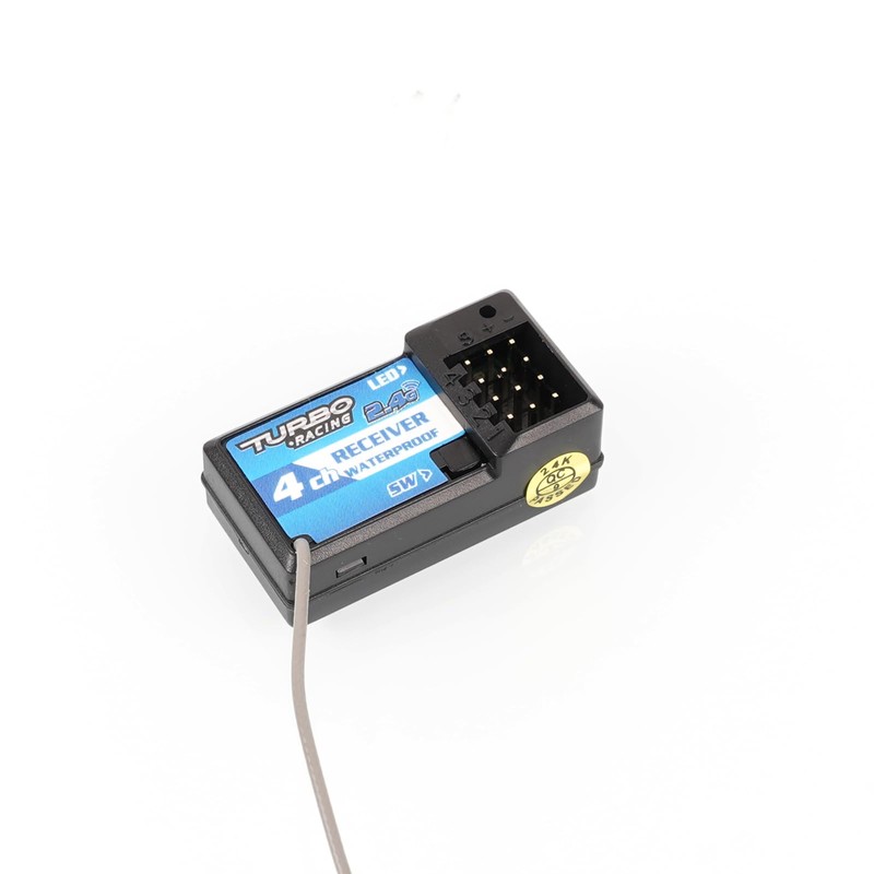 SVERTIBO Turbo Racing RX41 Receiver for RC Car Boat Hobby