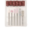 Rechargeable Manicure File 0 To 35000rpm Large Screen Display Electric