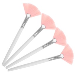 TOVINANNA Set of 4 Professional Makeup Brushes Face Brush for Setting Powder Blending Highlighting