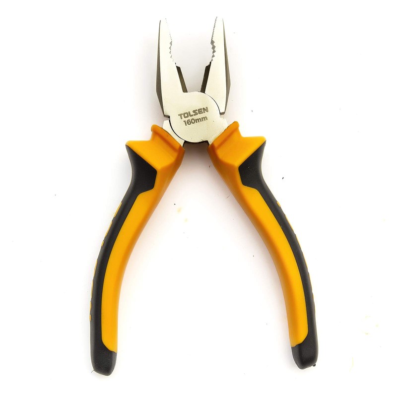 Tolsen Combination Pliers 160mm(6") & 200mm (8") (1, 160mm (6"))