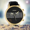 Oozoo Men's Racing Look Watch with Leather Strap 50 mm