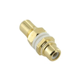 RCA Terminal White Suits DIY Custom Wall Plate Wallplate Home Theatre Hi-Fi