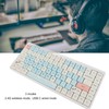 84 Key Bluetooth Keyboard 3 Mode 2.4G Wireless Bluetooth Gaming