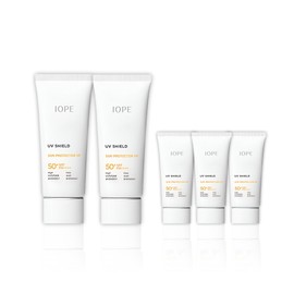 IOPE Sun Cream 40ml 2pcs 20ml 3pcs UV Shield Sun Protector / 아이오페 선크림 40ml 2개 20ml 3개 UV 쉴드 선프로텍터