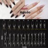 Dolores Caja 240 Uds Tip Uña Postiza Stiletto Natural Transparente