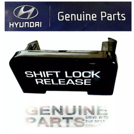 Hyundai FRONT UPPER CONSOLE SHIFT LOCK RELEASE CAP OEM SONATA 2015-16-2017 BUTTON COVER