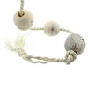 Garland Buoys, MDF, Jute Cord, Dimensions: Length 150 cm