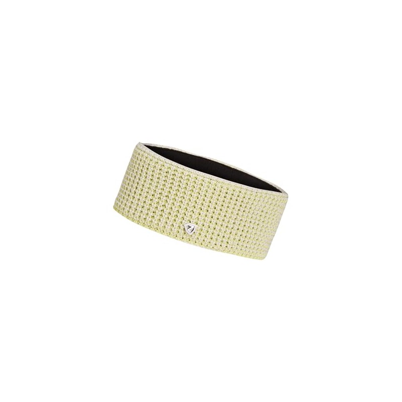 Ziener Women's ILSE Headband | Warm, Knitted, Lined, White Fog.Lime