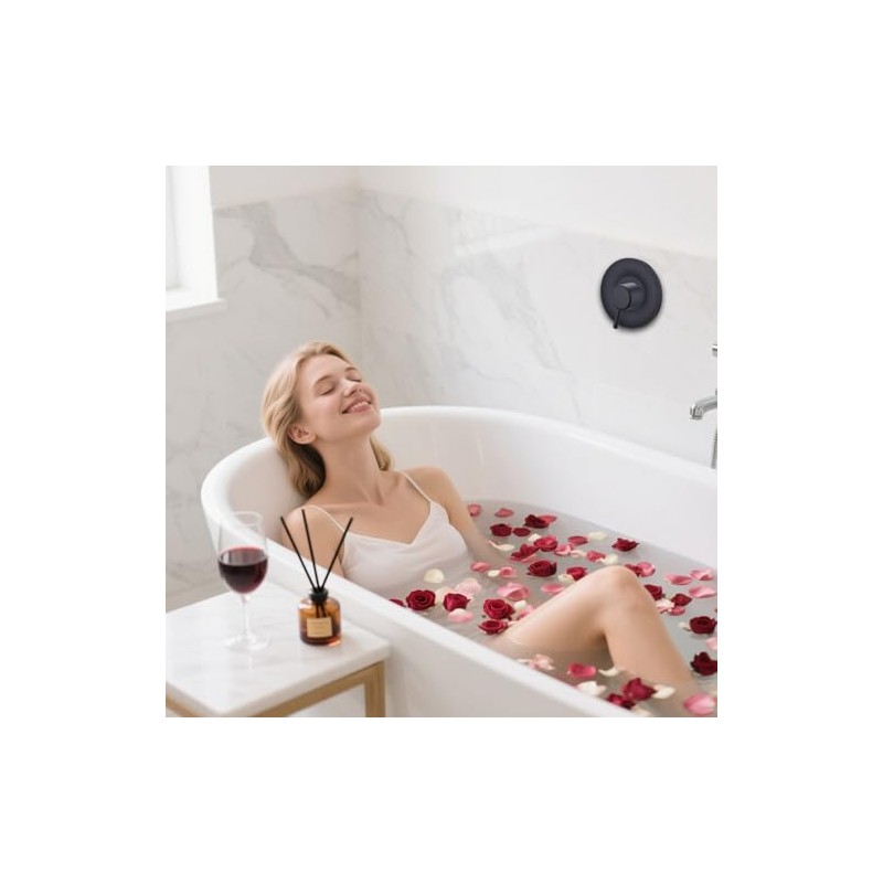 Shower Valve Trim Kit, Compatible with Moen Posi-Temp Valve Universal
