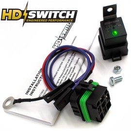 HD Switch Starter Relay Kit replaces John Deere AM107421 STX30, STX38, STX46, RX63, RX75, RX95 w/WATER TIGHT CONNECTOR UPGRADE