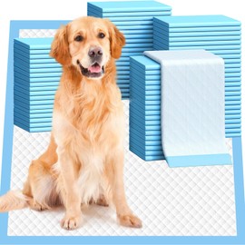 MoMoCo X-Large Puppy Pads - 28'' x 34''-30 Count Pee Pads for Dogs Potty Training with Leak-Proof Quick-Dry Design, 7-Layer Wee Wee Pads for Dogs