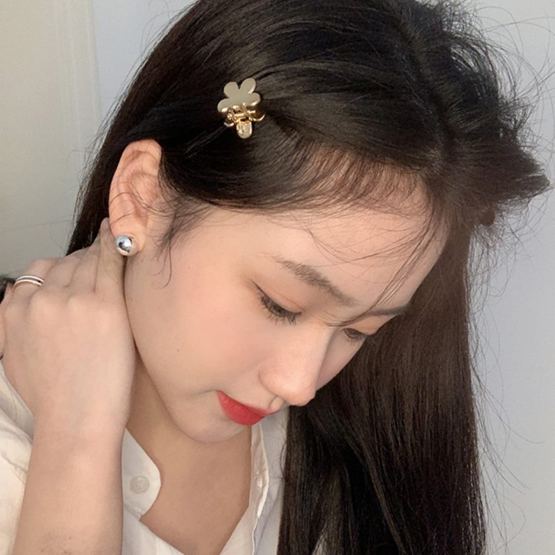 EZ PEACH Hair Claw Small Hair Clip, Mini 2 Pieces