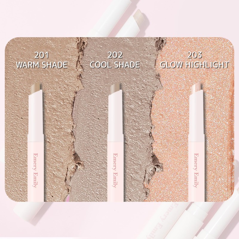 Emery Emily Contour Stick (203 Glow Highlights) Makeup Highlights Waterproof
