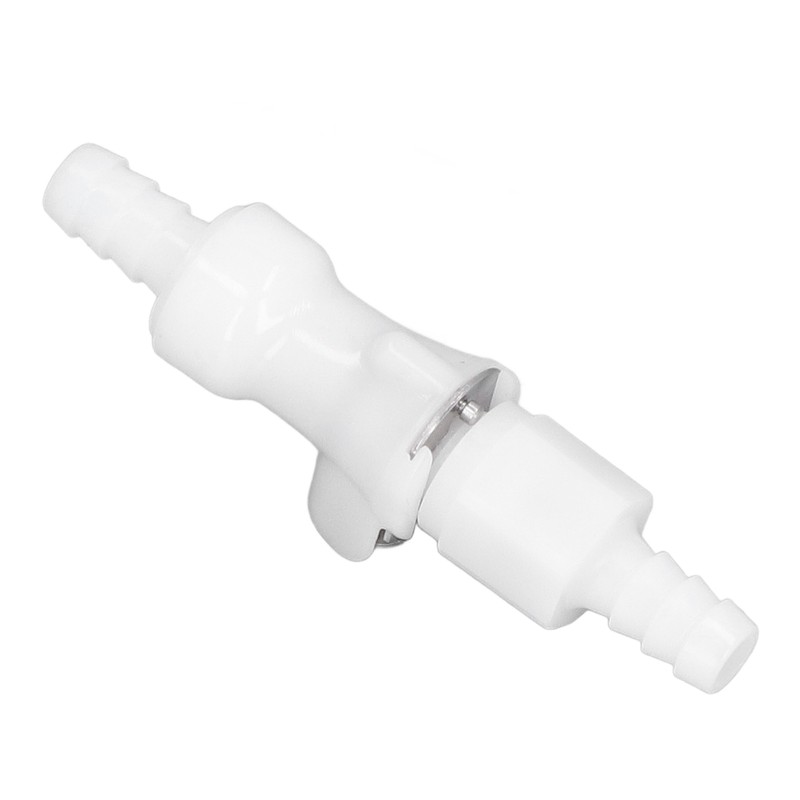 Plastic Hose Quick Connector 5/16 Tube with Shut Off Food