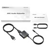 PROZOR 192KHz HDMI ARC to Optical Audio Adapter, 7ft/2.1m ARC