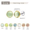 Limerencia Hypoallergenic Earrings for Sensitive Ears - G23 Titanium Round