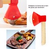 Voarge Pizza Roller, Axe Shaped Pizza Cutter, Pizza Cutter, Hand