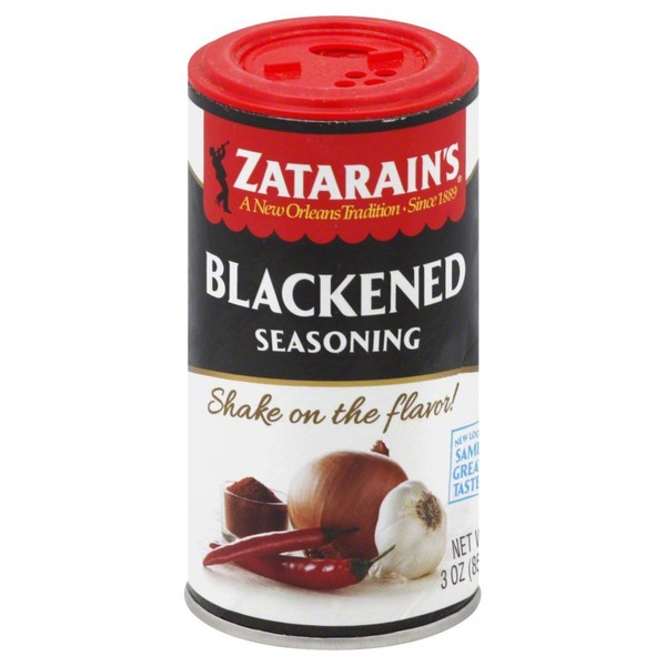 Zatarains Blackened Seasoning - 3 oz. shaker can, 12 per case