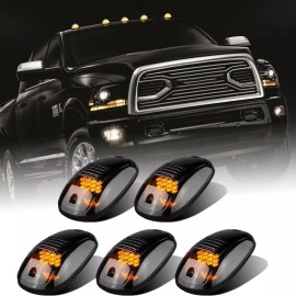 Amexmart Smoke Lens Led Cab Lights For Dodge Ram 1500 2500 3500 Ip67 Waterproof