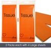 Orange Tissue | 8 Sheets of Tissue Paper | 2