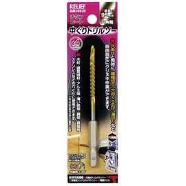 イチネンアクセス RELIEF(リリーフ) 鉄工ドリル 六角軸 中ぐりドリルソー φ4mm 26935