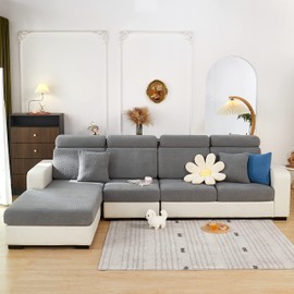 MINGPINHUIUS Sofa Seat, Cushion Cover, Stretch Sofa Cover, Universal Elastic Sofa Seat Cover, Non-Slip Sofa Cover Protective Cover for Sofa Cushion L-Shaped Chaise Lounge Furniture Protection
