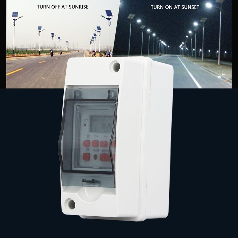 Programmable Timer Switch, Digital Timer Relay, 7-Day 28 ONOFF Timer