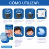 RAZYZOA - Protector Bucal para Dormir, 8PCS Guarda dental bruxismo,