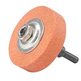 NuoDunco Grinding Wheel Adapter and 75mm Grinding Stone, Change Electric Drill into Grinding Machine for Metal Grinding, Polishing, Deburring（Red）