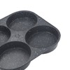 Egg Frying Pan Heat Sensitive Silicone Aluminium Pancake Frying Pan