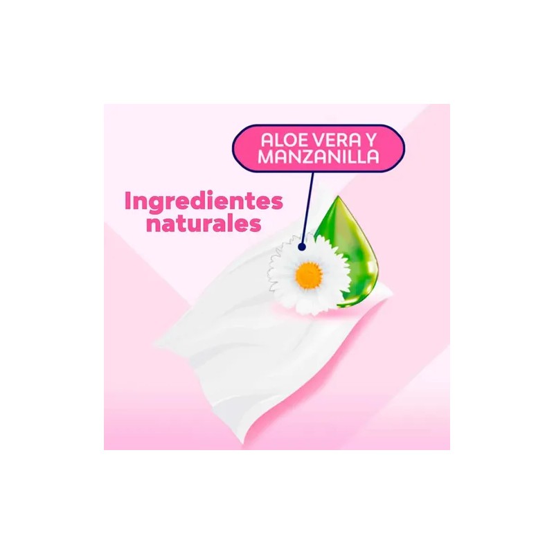 Toallitas húmedas íntimas Saba diarios V-natural 12 unidades