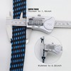MOLADRI Heavy Duty Adjustable Bungee Cords with Double Hooks Set,80"