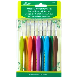 clover 3674 Amour Crochet Hook Set, 1
