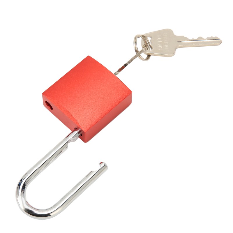 Safety Padlock Industrial Aluminum Steel Lock Beam Anodized Isolation Lockout
