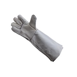 Alpin-Trachten Leather Gloves Welding and Cooking Essentials Heat Resistant Protective Leather Gloves Length 45 cm