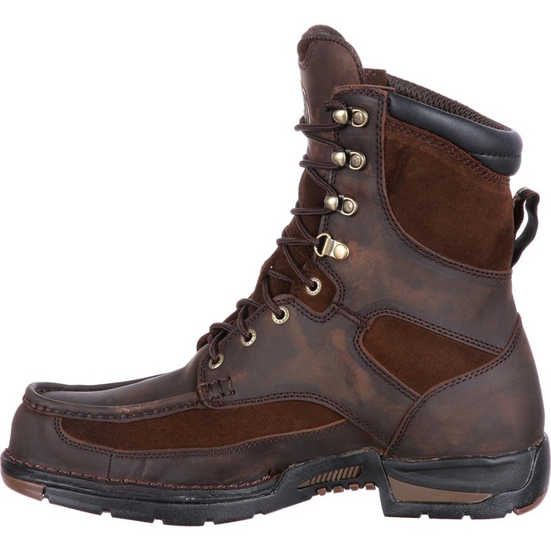 Georgia Boot mens Athens Boot-m Work Boot, Brown, 8.5 US