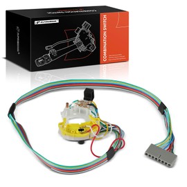 A-Premium Turn Signal Switch Multifunction Switch Compatible with Dodge Ramcharger 1982-1985, B150, B250, B350, D150, D250, D350, W150, W250, W350, D100, Without Tilt Wheel, Replace# 89057905