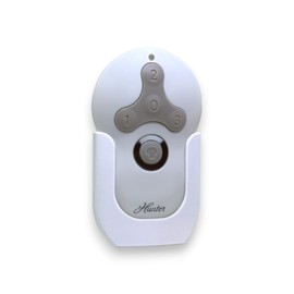 Makesus Ceiling Fan Remote Holder Wall Mount for Hunter 99122 99123 Ceiling Fan Remote Controller (1 Pk White)