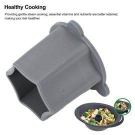 Pack of 2 Food Steam Fireplace, Safe and Healthy, Environmentally Friendly Kitchen Aid Fireplace, Steam Fireplace Replacement Cooking Container with High Load Capacity for TM6, TM5, TM31