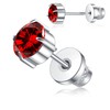 Titanium Stud Earrings for Women Men, Hypoallergenic Double Side 5A