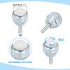 PATIKIL 1" Roller Ball Transfer Bearing, 6 Pcs Round Ball