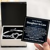 Chiside To My Daughter In Law Infinity Heart Bracelet, Bracelet