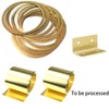 Pure Brass Metal Sheet Foil,Brass Sheet Roll,Brass Thin Foil Roll,0.1MM*20MM*1M