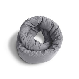 Epzia Travel Neck Pillow for Airplanes Grey Soft Support Scarf Home Sleep Turtle Neck Pillow Travel Accessories Plane Essentials Travel Pillows for Airplanes
