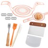 Dough Whisk with Sourdough Scoring Tool,Bread Making Tools and Baking