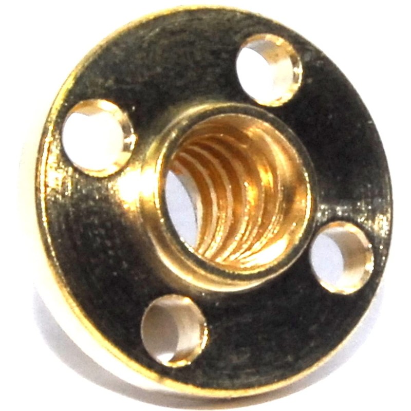 T8 Brass Nut CNC 3D Printing Lead Screw Trapazoidal RepRap
